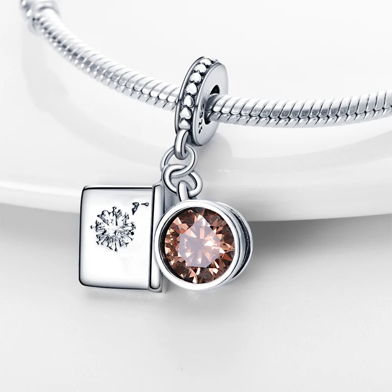 925 Silver Fashion Camera Coffee Cup Flower Charms Beads Fit Qikaola 925 Original Bracelet DIY Birthday Jewelry Making For Women