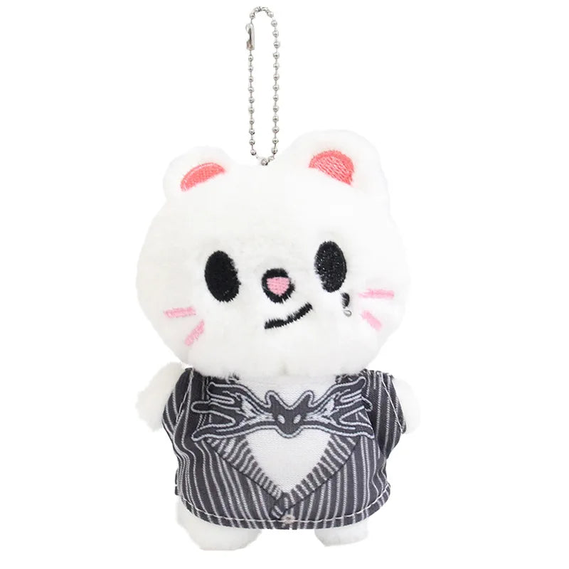 New Stray Kids Plush Keychain SKZOO Plush Doll Halloween Fang Can Li Longfu Same Doll Children's Festival Gift