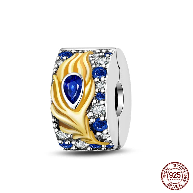 100% Real 925 Sterling Silver Classic Devil's Eye Charms Beads For Women Fit Original Qikaola Bracelets Fine DIY Jewelry Making