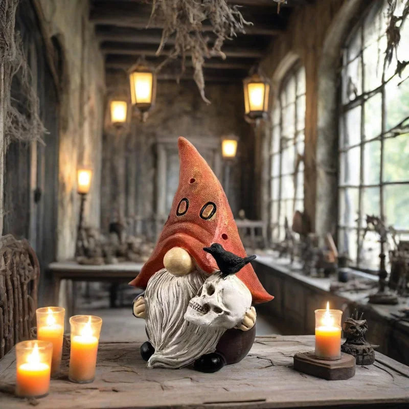 Halloween Decor Conjure Atmosphere Resin Art Miniature Sculpture Decoration Holiday Party Home Decoration Home Aesthetic