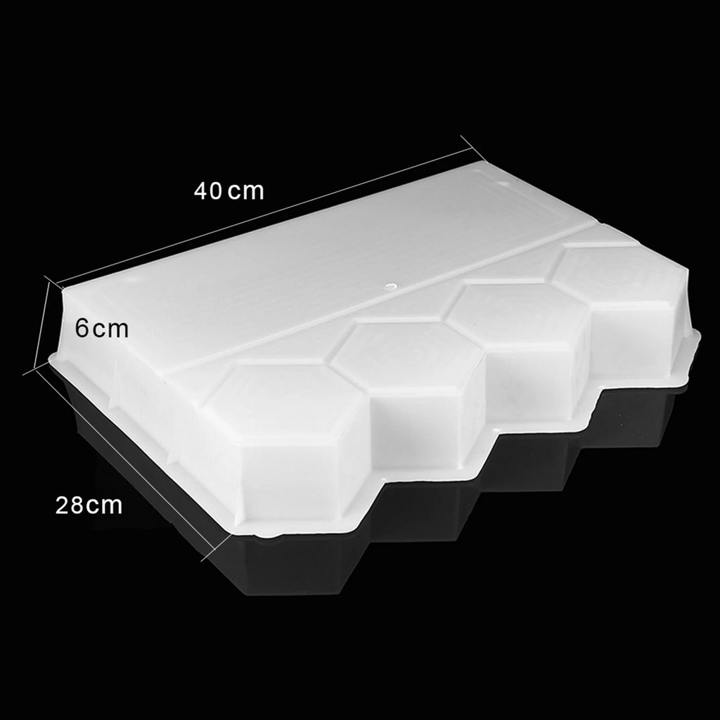 Garden Edging Concrete Molds Easy Operation Yard Paving Moulds for Garden Landscape Accessories