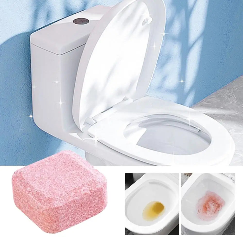 1/5Pcs Toilets Cleaning Effervescent Tablet Toilet Remover Urine Stain Cleaning Dirt Yellow Cleaner Batnroom Home Deodorant W6Q2