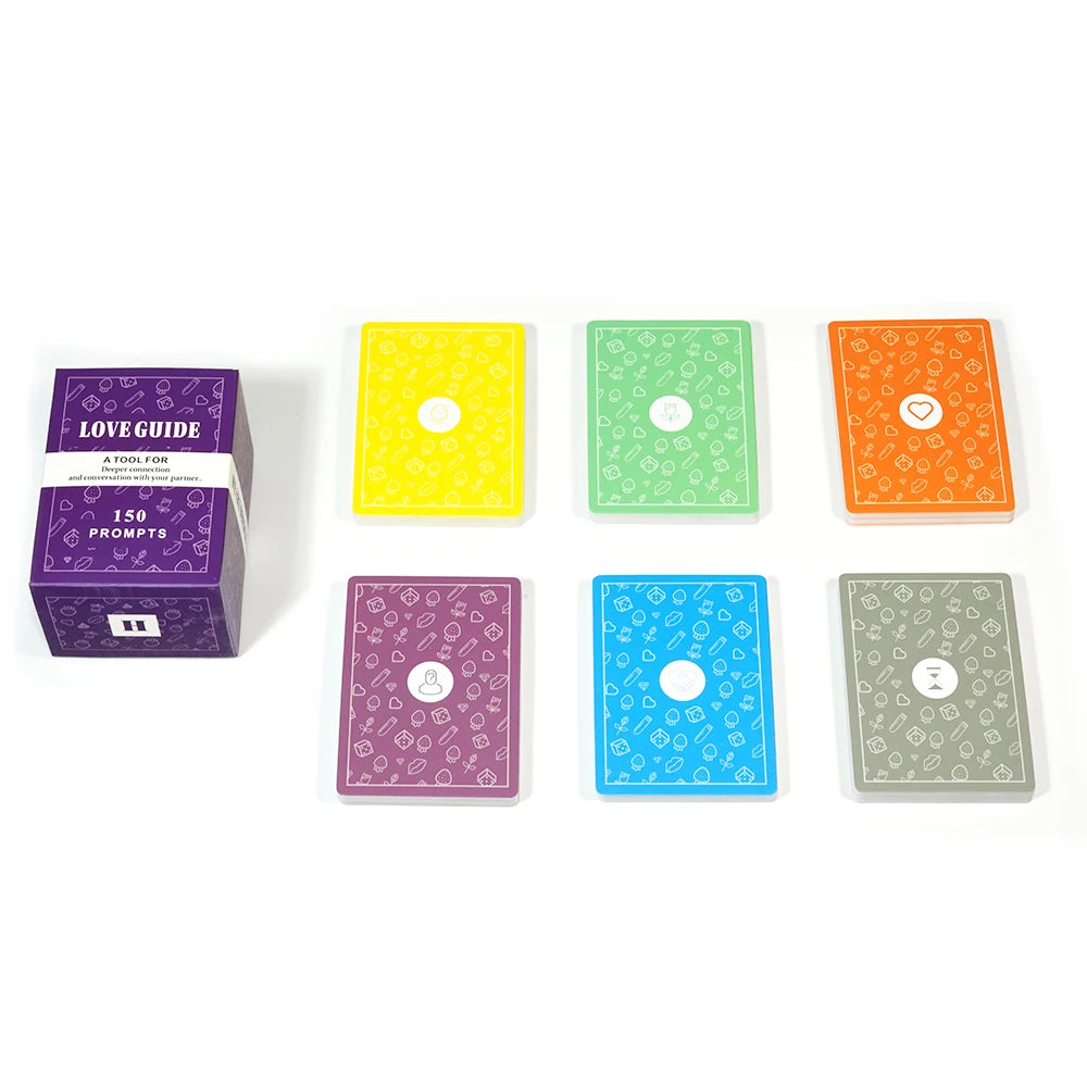 LOVE GUIDE - A TOOL FOR Deeper connection and conversation with your partner Strengthen Relationships Card Game