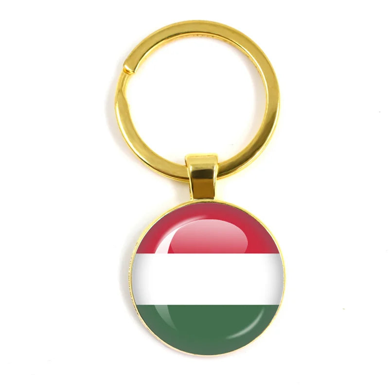 European National Flags, Albania, Andorra, Belarus, Belgium, Bosnia and Herzegovina, Bulgaria, Croatia, Popular Key Chain