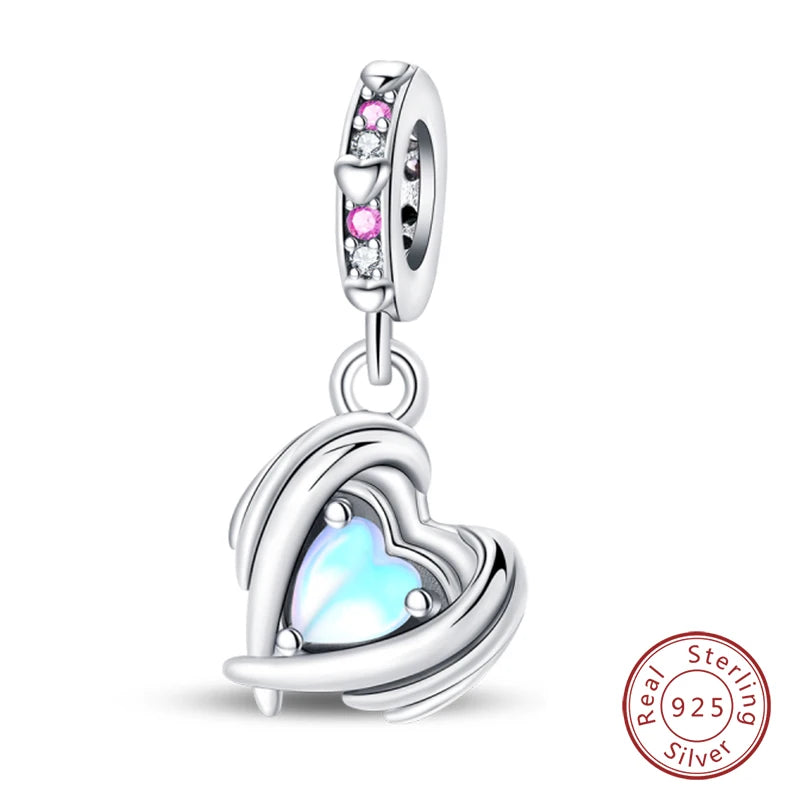 925 Silver Fashion Camera Coffee Cup Flower Charms Beads Fit Qikaola 925 Original Bracelet DIY Birthday Jewelry Making For Women