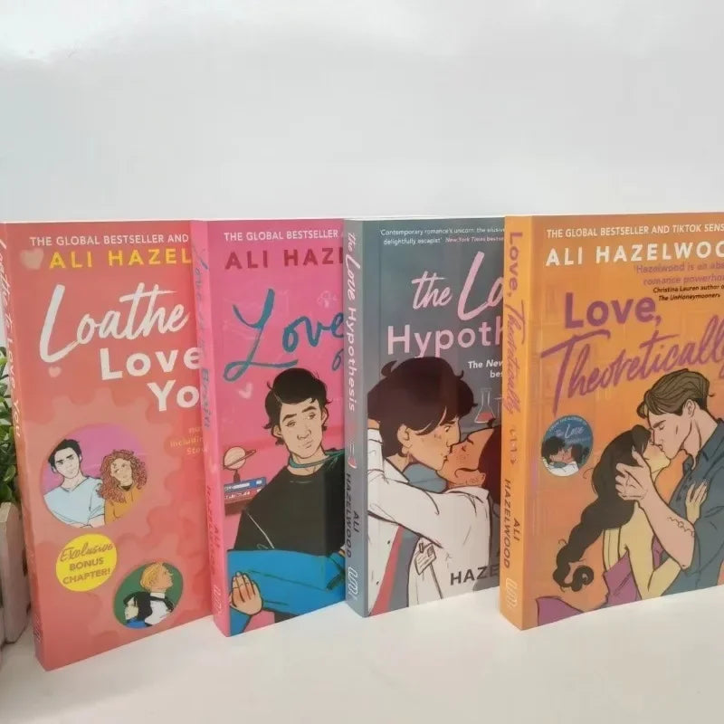 1 Book By Ali Hazelwood The Love Hypothesis/Love on The Brain/Loathe to Love You /Love, Theoretically Novel English Book