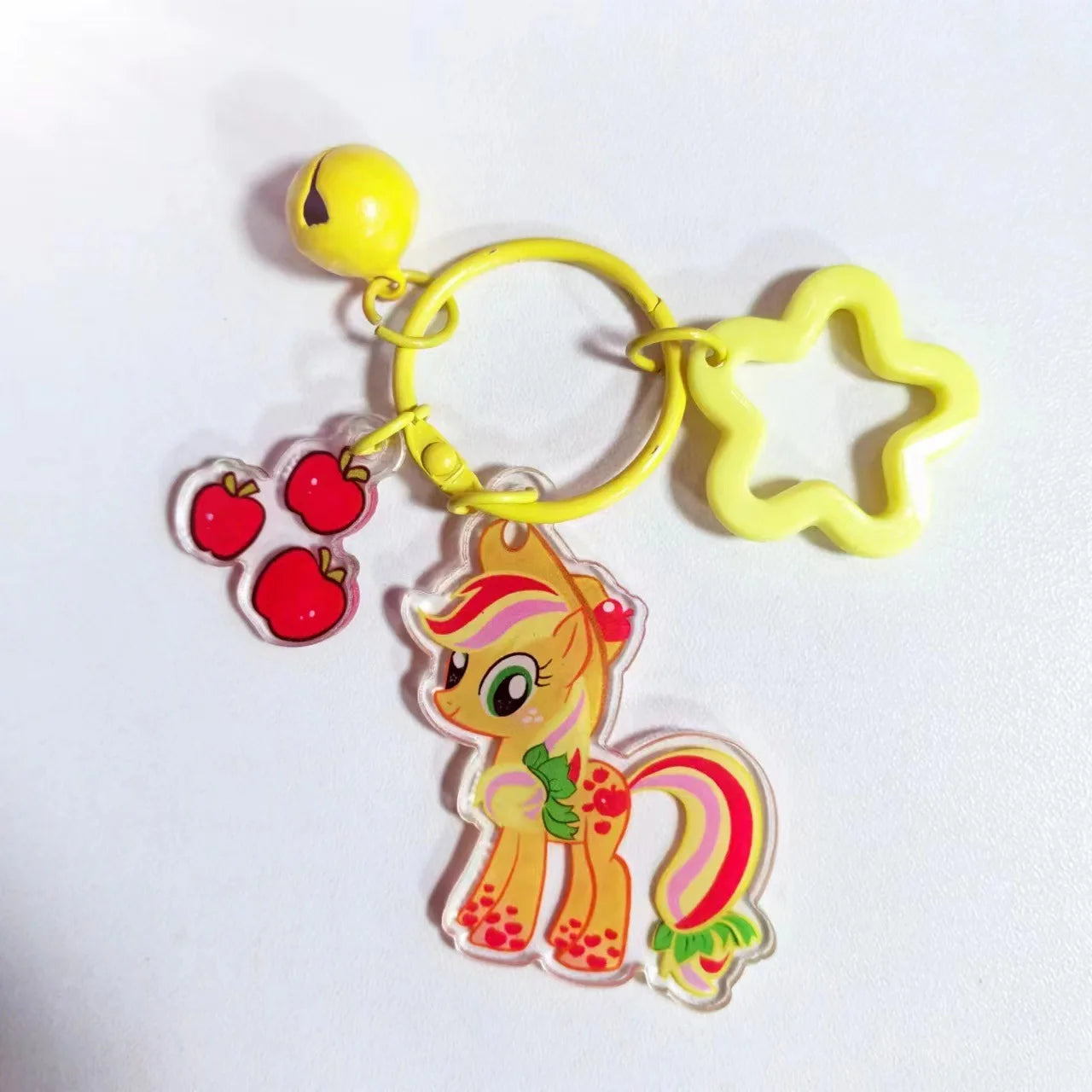 Anime Kawaii My Little Pony Keychain Unicorn Key Ring Fashion Car Keys Chain Girls Backpack Pendant New Bags Decor Toys Gift