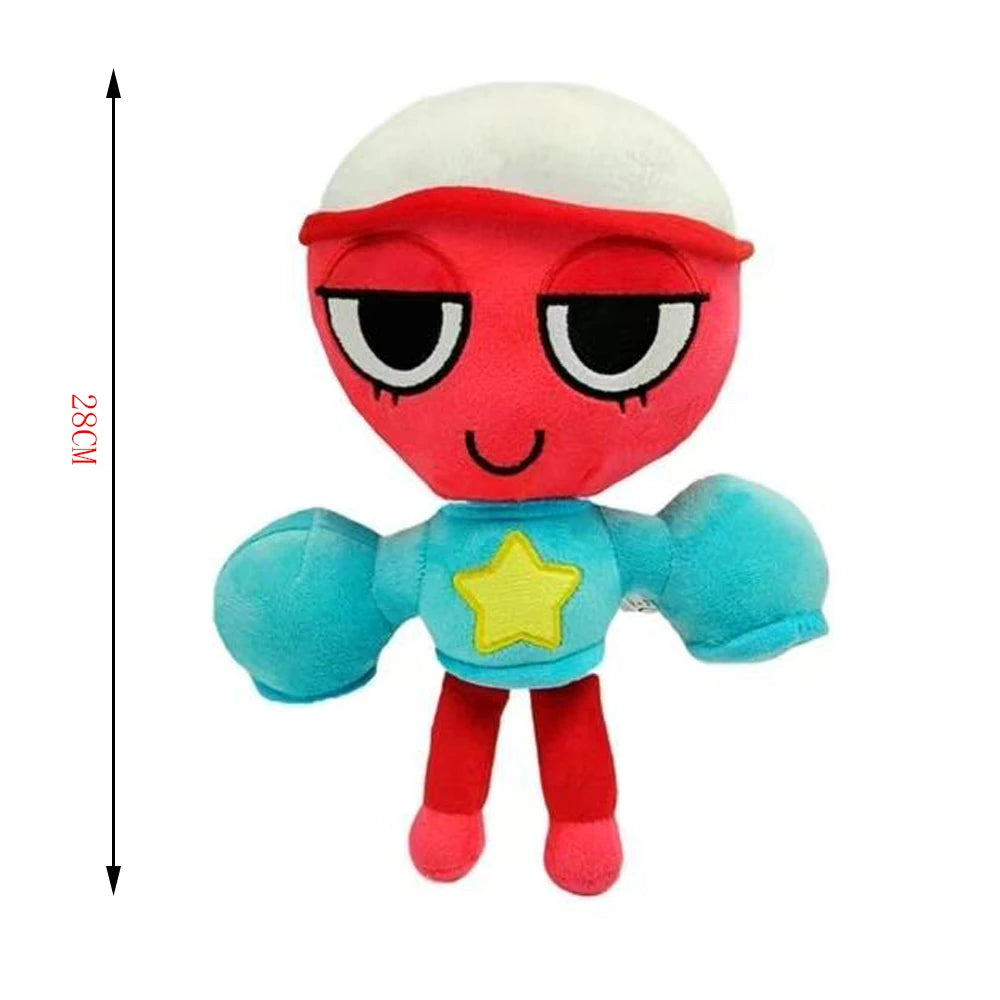 Dandy's World Plush Cute Dandy World Scrap Stuffed Horror Game Goob Pebble Plushie Soft Pillow Doll Children Gifts Doll