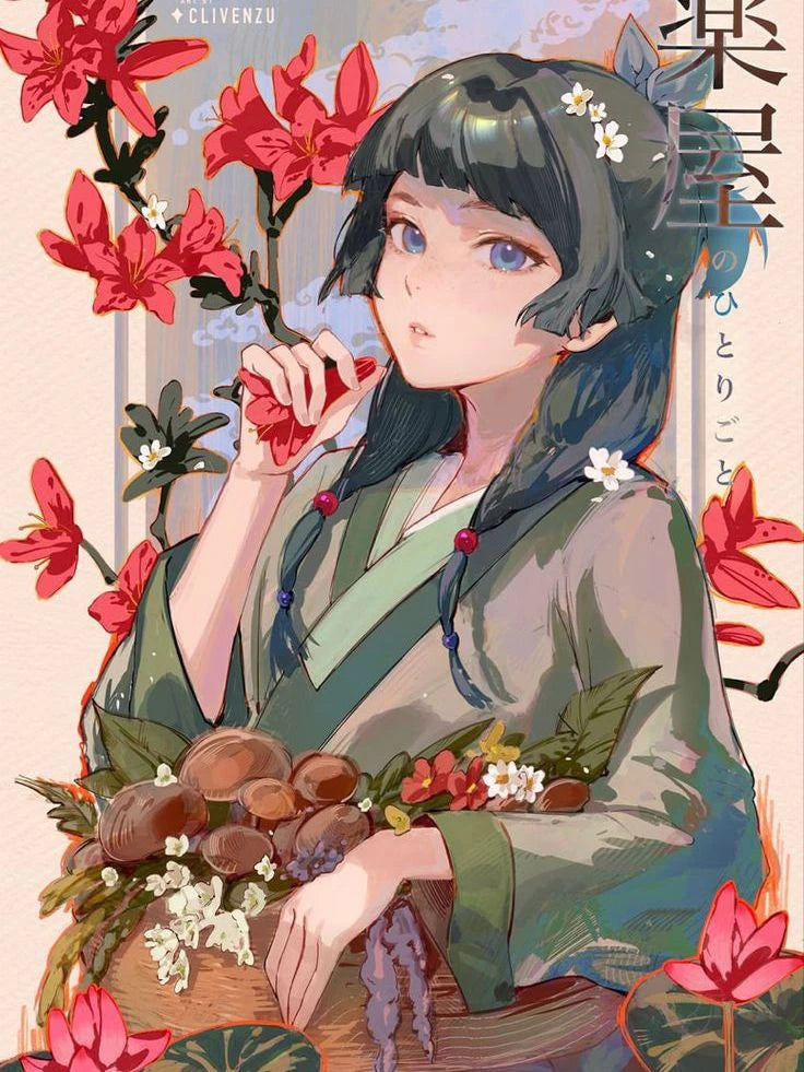 Popular Comic Characters The Apothecary Diaries 2025 New 5D DIY Diamond Embroidery Handmade Adult Children Gift Home Decoration