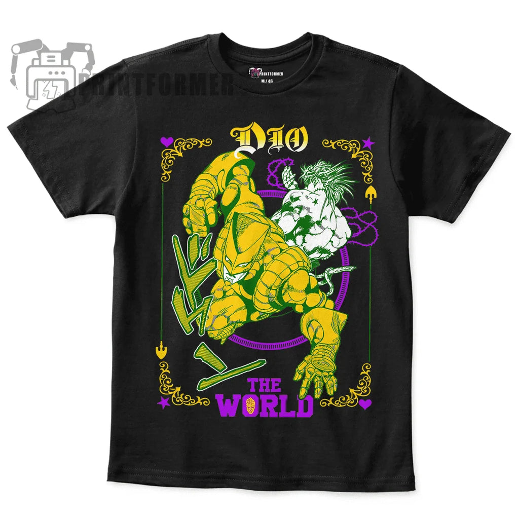 Unisex T-shirt JoJo / JoJo Dio The World / Dio World