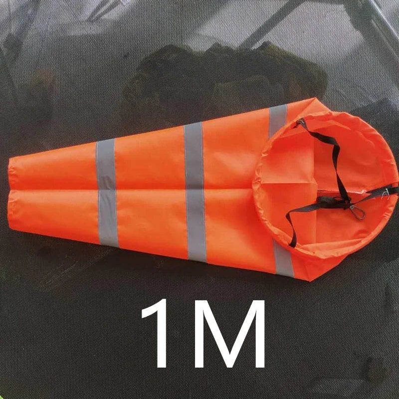 40/60/80/100Hot Sale Reflective Windsock Outdoor Scratchproof Windproof Fluorescent Reflective wind sock Weathervane Weathercock