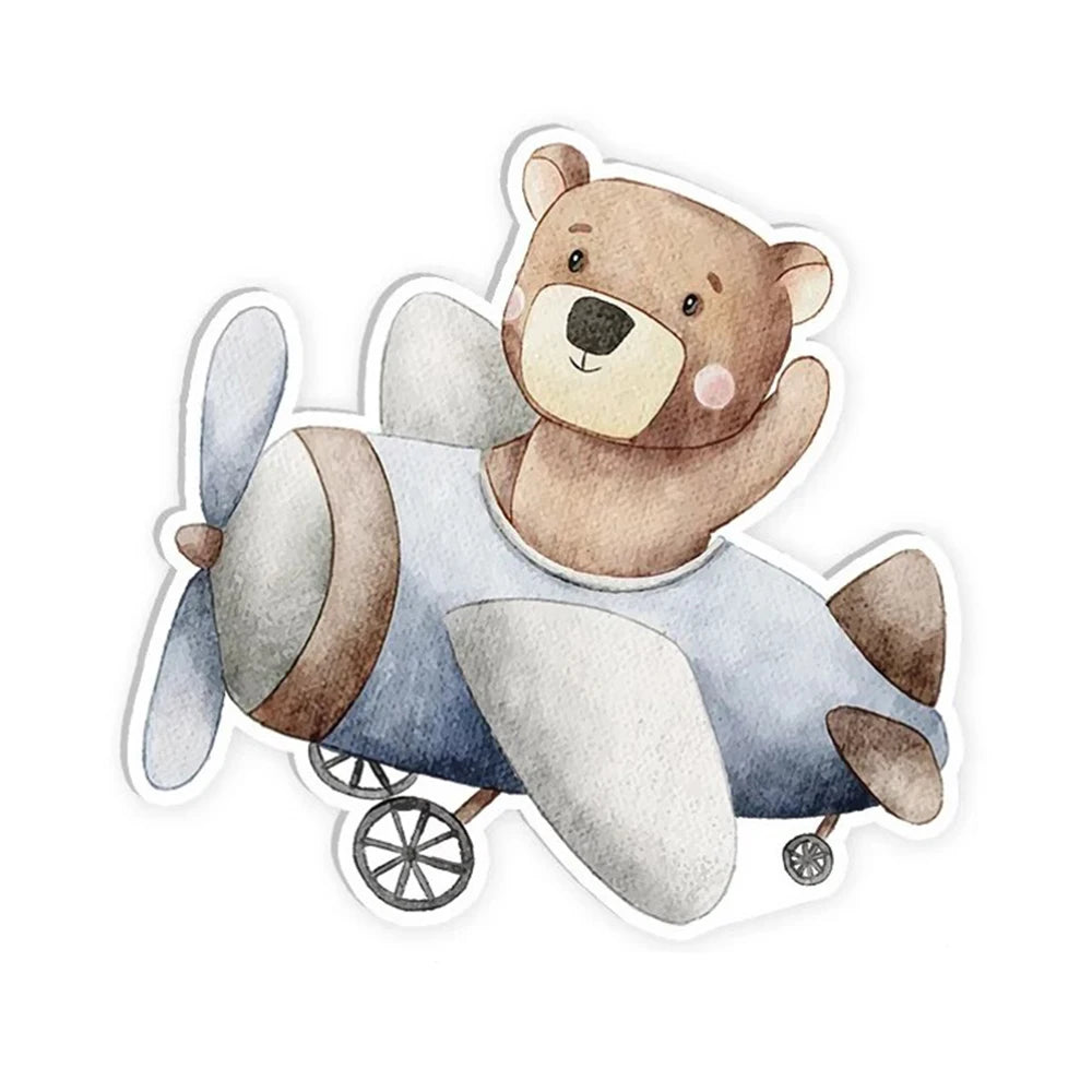 24/36inch Cartoon Bears Cutouts Teddy Bear KT Board Backdrop DIY Bearly Birthday Baby Shower Party Photo Props Decoration Suppli