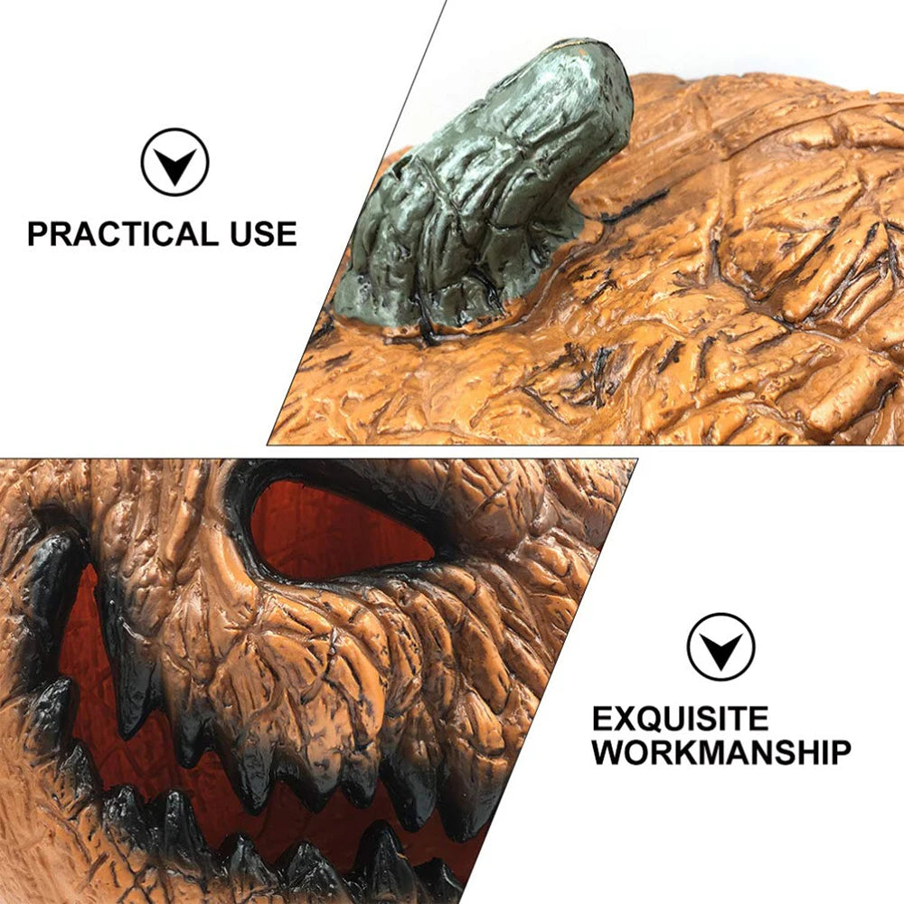 Horrible Evil Pumpkin Light Battery Powered Lamp Halloween Party Holiday Decor