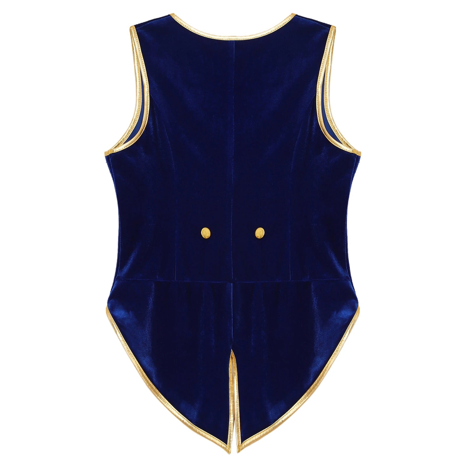 Kids Boys Medieval Renaissance Vintage Velvet Tailcoat Steampunk Victorian Gentleman Tuxedo Vest Halloween Party Fancy Dress Up