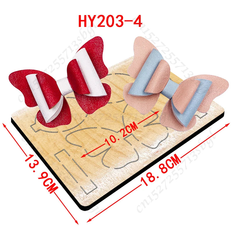 Butterfly Bow Cutting Dies New Dies Wooden Dies Suitable for Common Die Cutting Machines on the Market