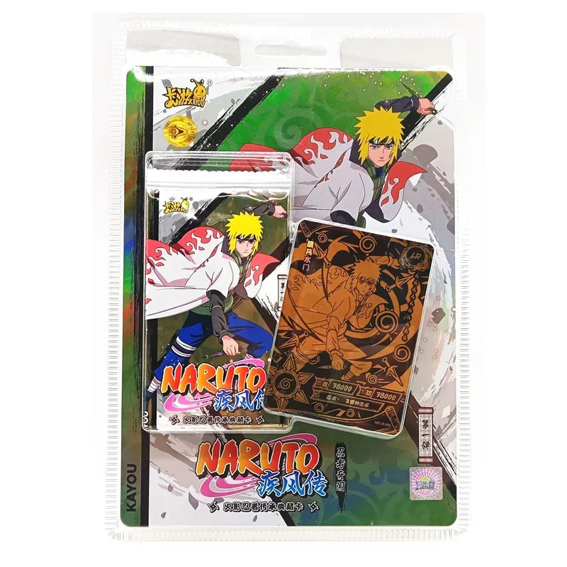 New KAYOU Naruto Card T4w6 Array Chapter Rare BP SE MR Cards Anime Character Collection Cards Kids Toys Halloween Christmas Gift