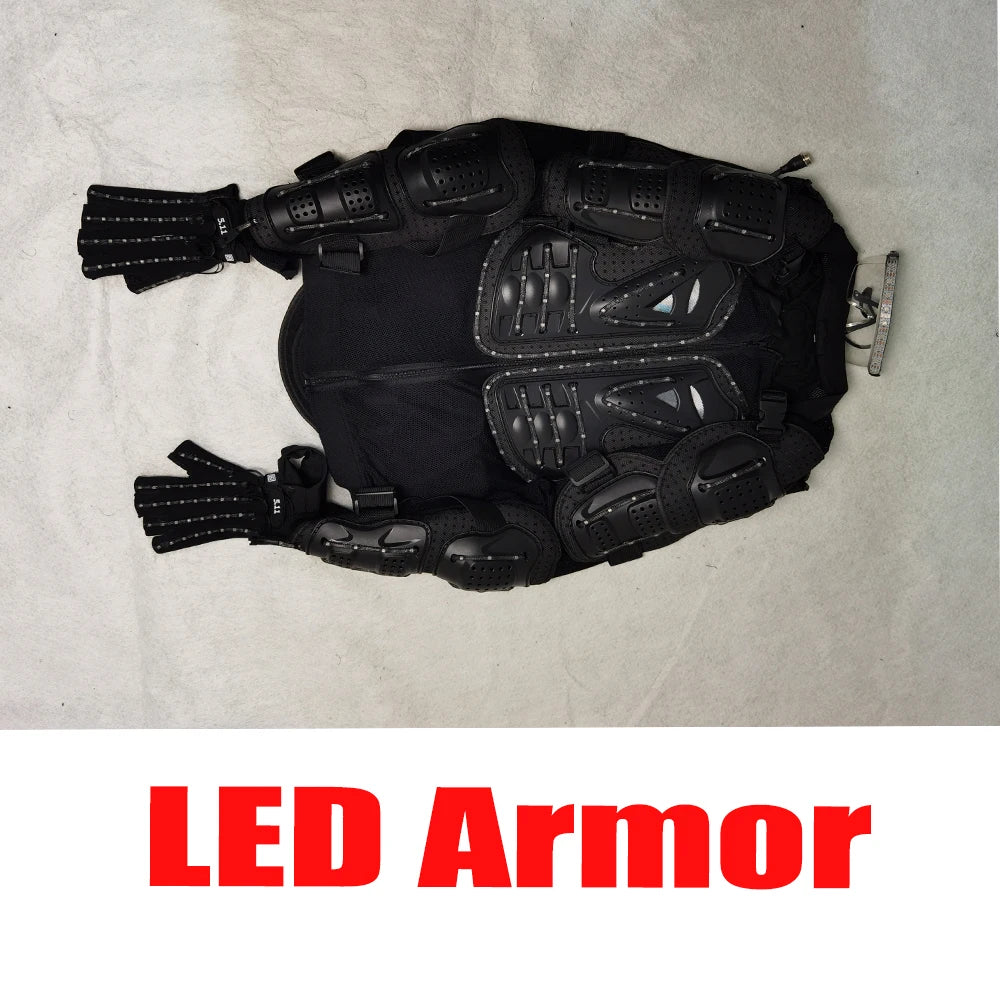 Future LED Robot Dance Suit Festival Celebrate Prom Party Music Show Costume Dancer Show Club Dress