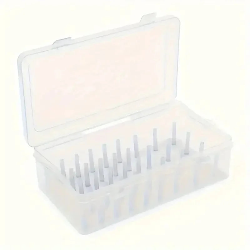 42 Axis Needle and Thread Box Household Storage Box Multi Functional Transparent Needle and Thread Set Thread Box Sorting