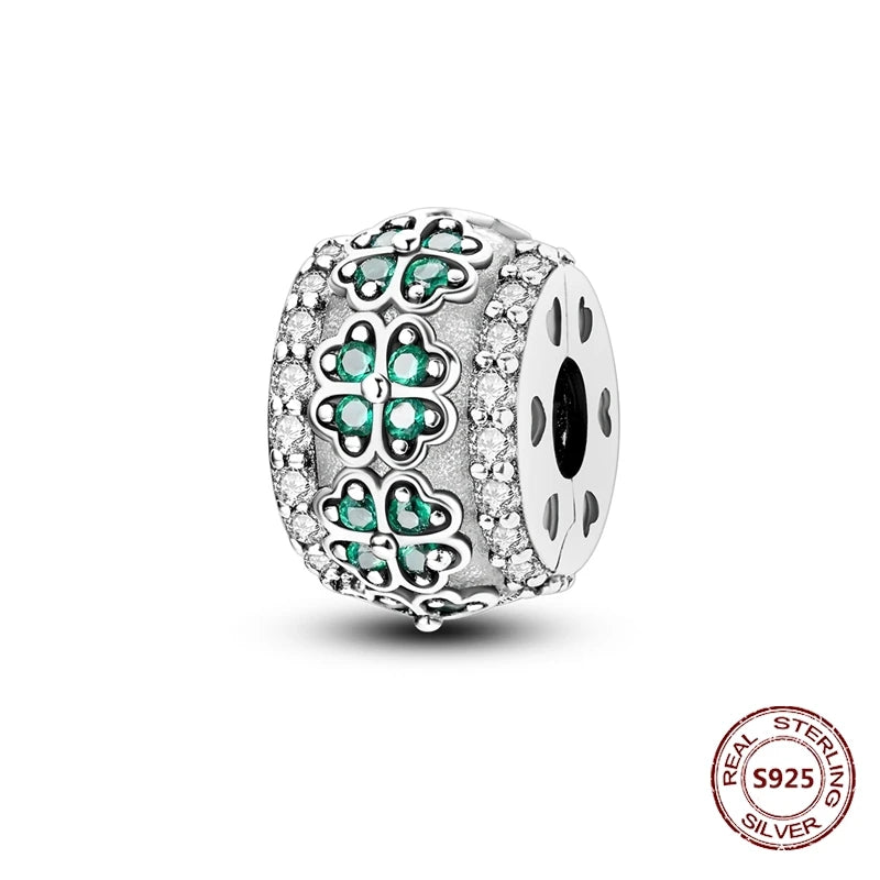 925 Sterling Silver Strawberry Turtle Owl Charm Beads Suitable For Original Bracelet Women DIY Jewelry Making Birthday Gifts