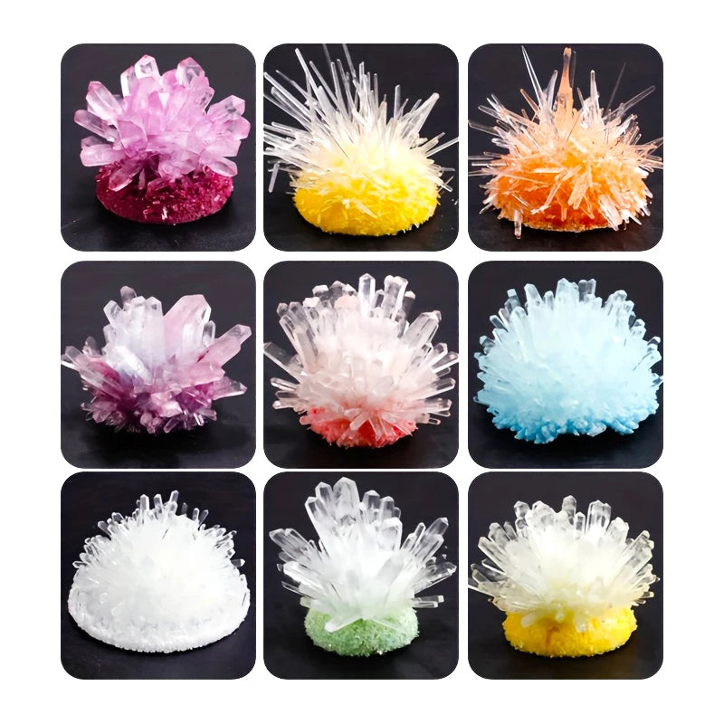 Crystal Planting Diy Scientific Experiment Set Fun, Parent-Child Communication On Chemical Crystallization Principles