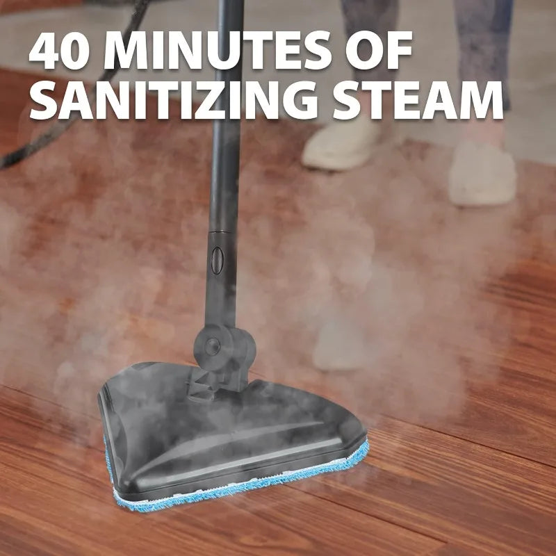 C900134 925e Elite Steamer Multi-Purpose Mop with 20 Accessories for Chemical-Free Steam Cleaning, Hardwood Flo