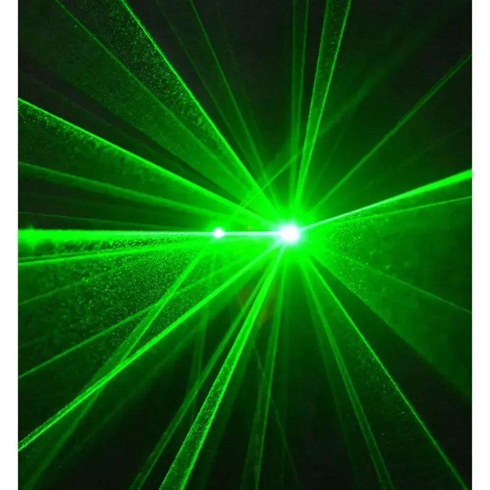 LED Green Laser Glasses - Ideal for Carnival Parties and Cosplay