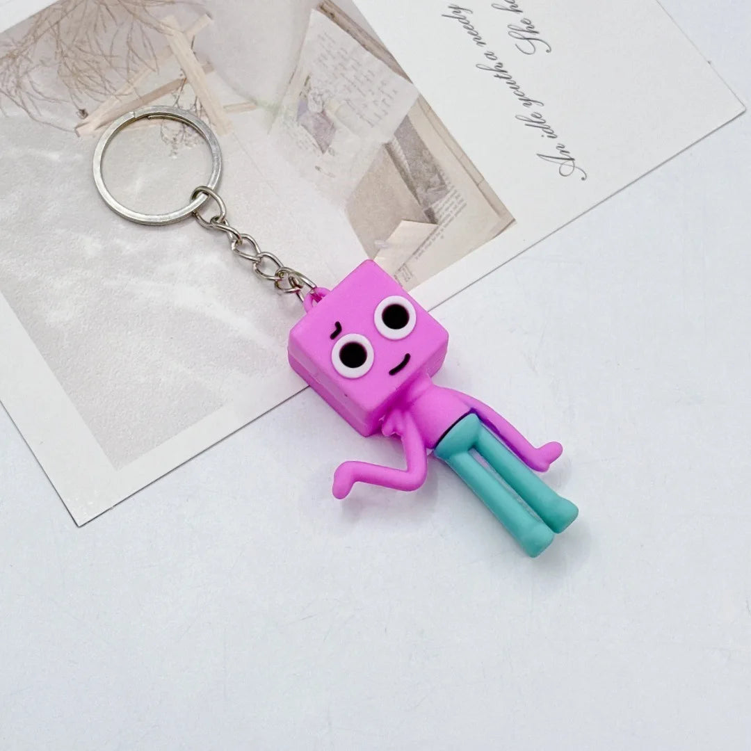 New Classic Game Dandy's World Plush Scraps World keychain by Dandy Backpack pendant Jewelry party gifts