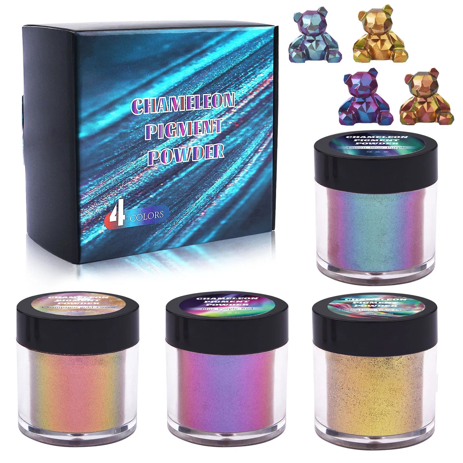 Epoxy Resin Pigment Kits Candle Dye Liquid Colorant DIY UV Epoxy Resin Mold Jewelry Making Candle Soap Making Dye Pigment Sets