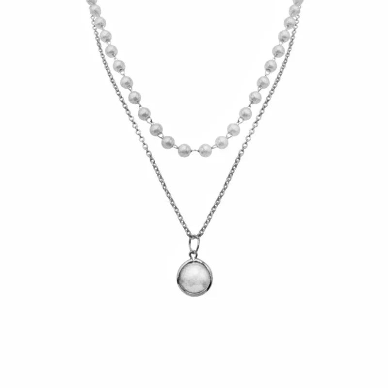 Y2K Star Zircon Pendant Necklace for Women Luxury Sweet Cool Girl Punk Heart Clavicle Chain New Fashion Jewelry Party Gift