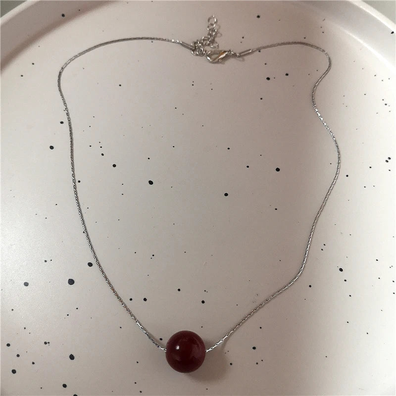 Gothic Y2K Red Butterfly Star Heart Cross Pendant Ghost Claw Choker Charms Necklaces Women Aesthetic Accessories Grunge Jewelry