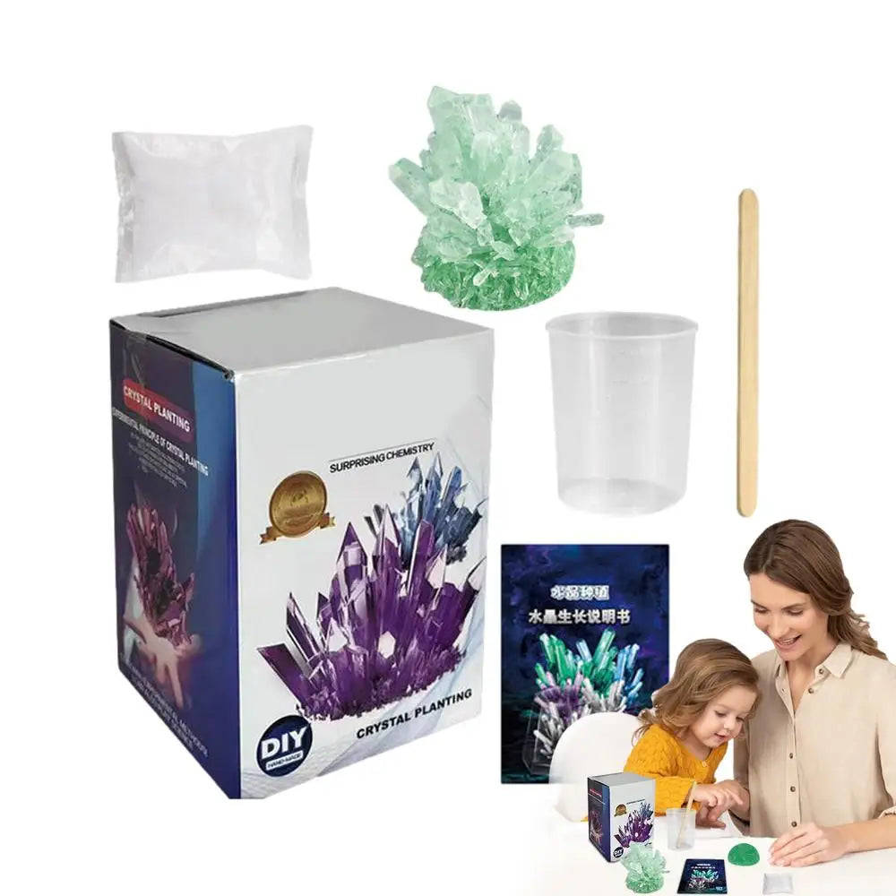 Crystal Growing Kit Crystal Making Kit For Kids Crystal Making Experiment And Learning Toys Crystal Growing Science Kit