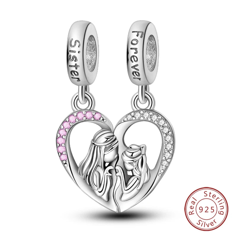 925 Silver Fashion Camera Coffee Cup Flower Charms Beads Fit Qikaola 925 Original Bracelet DIY Birthday Jewelry Making For Women