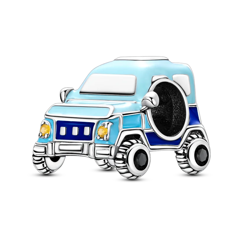 Original Charms Bead 925 Sterling Silver Inlaid Zirconium Bowknot Love Heart Balloon Pendants Fit Bracelet DIY Jewelry Marking