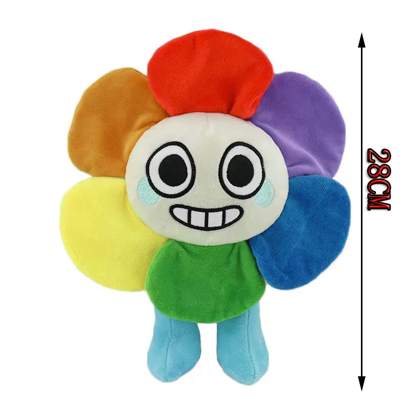 Dandy's World Plush Cute Dandy World Scrap Stuffed Horror Game Goob Pebble Plushie Soft Pillow Doll Children Gifts Doll