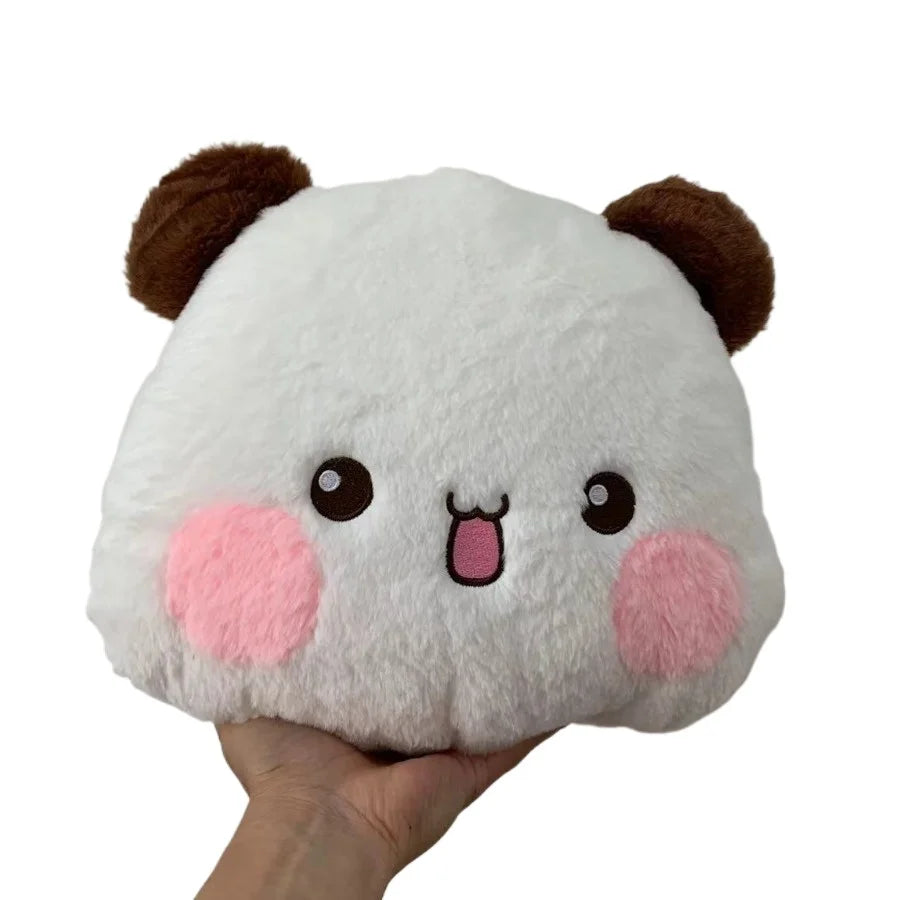 Bubu Dudu Plush Pillow Yier Panda Bear Dolls Lovely Cartoon Stuffed Soft Plushies Car Cushion Sofa Pillows Home Decoration