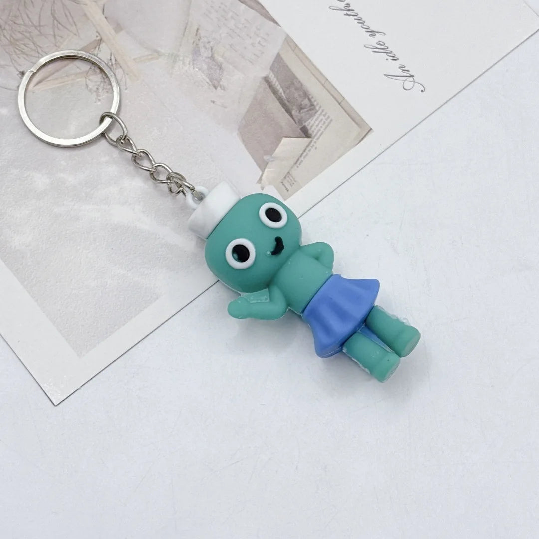 New Classic Game Dandy's World Plush Scraps World keychain by Dandy Backpack pendant Jewelry party gifts