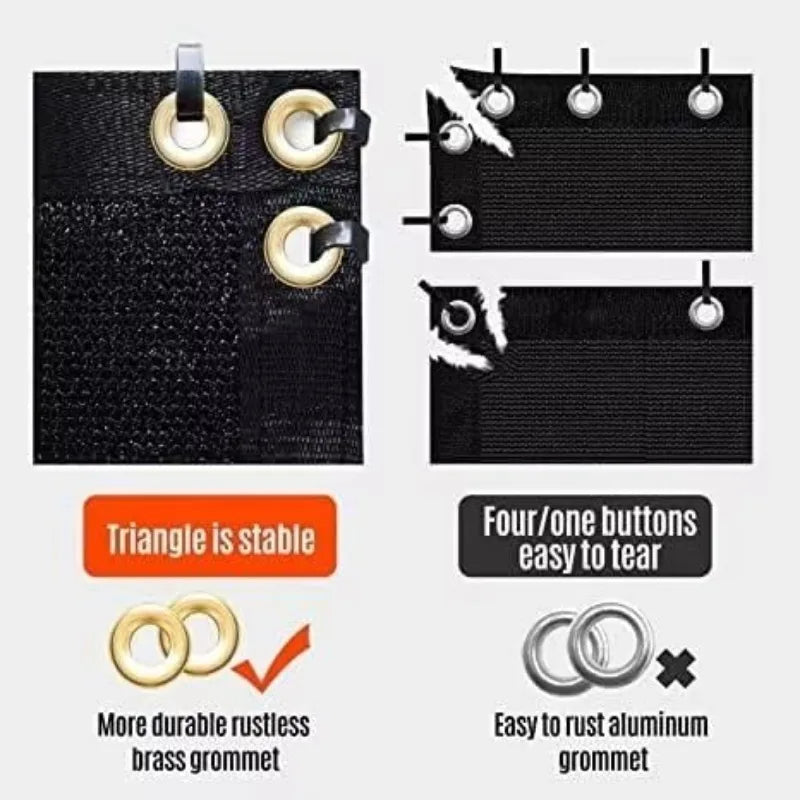 180GSM 6ft x 50ft Fence Privacy Screen Heavy Duty Fence Cover Garden Wall Backyard Black table and chairs set