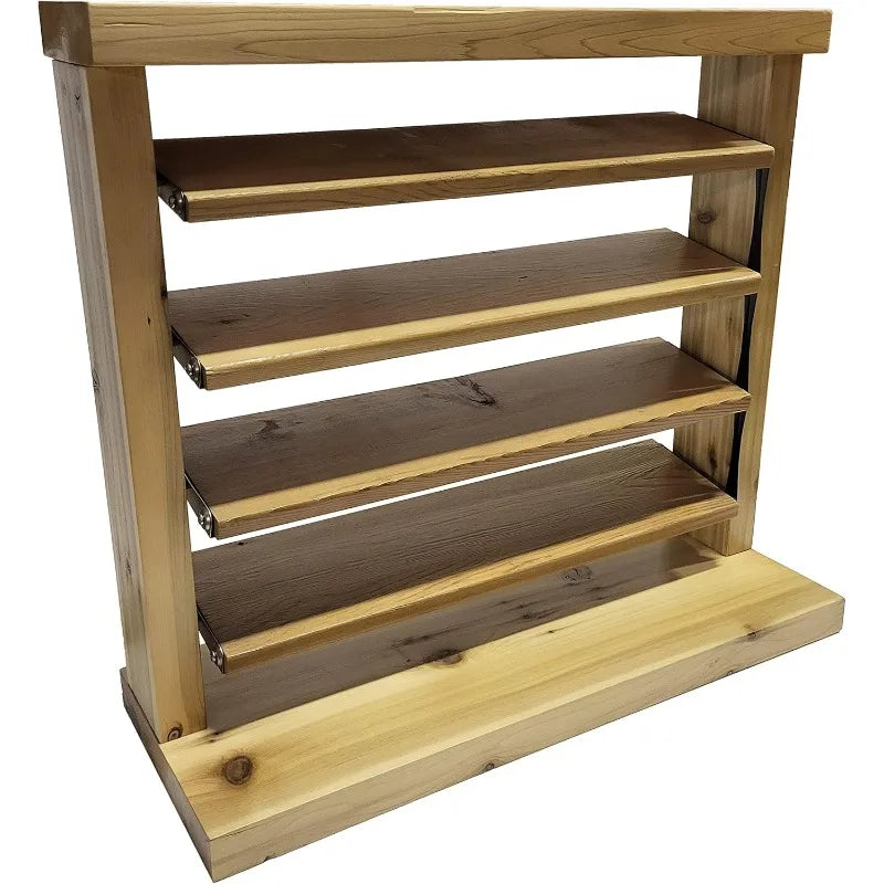 Louvers Hardware Set for Blinds and Shutters, Complete Kit for 11 Boards, Stainless Steel E-Coated Black - DHLH-02