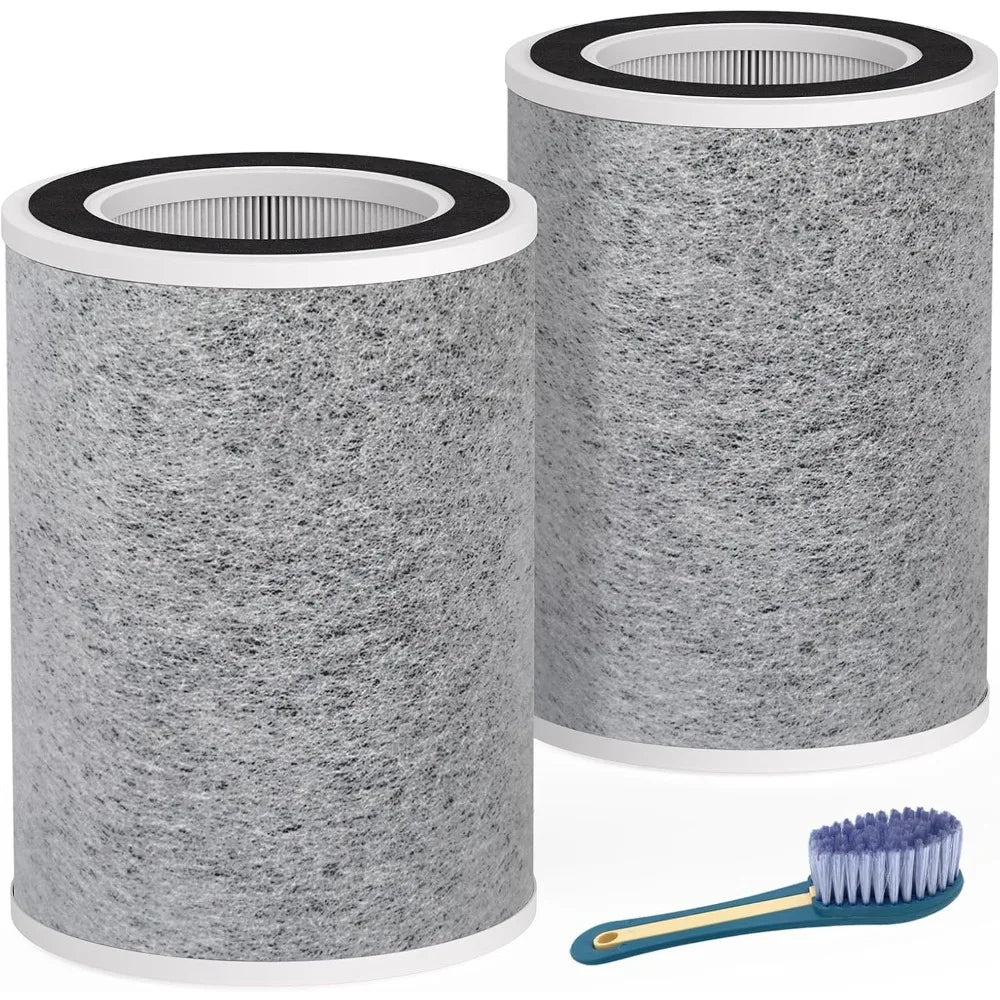 True HEPA HP201 HP202 Filter Replacement for  HP200 Series & HC502 Air Puri-fier MAX,Part # HE2FKBAS Unique features