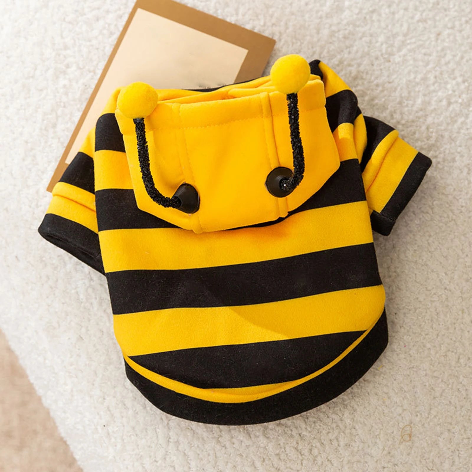 Cats Costume Pet Bee Halloween Costume Small Pets Apparel Fashion Adorable Cats Hoodies