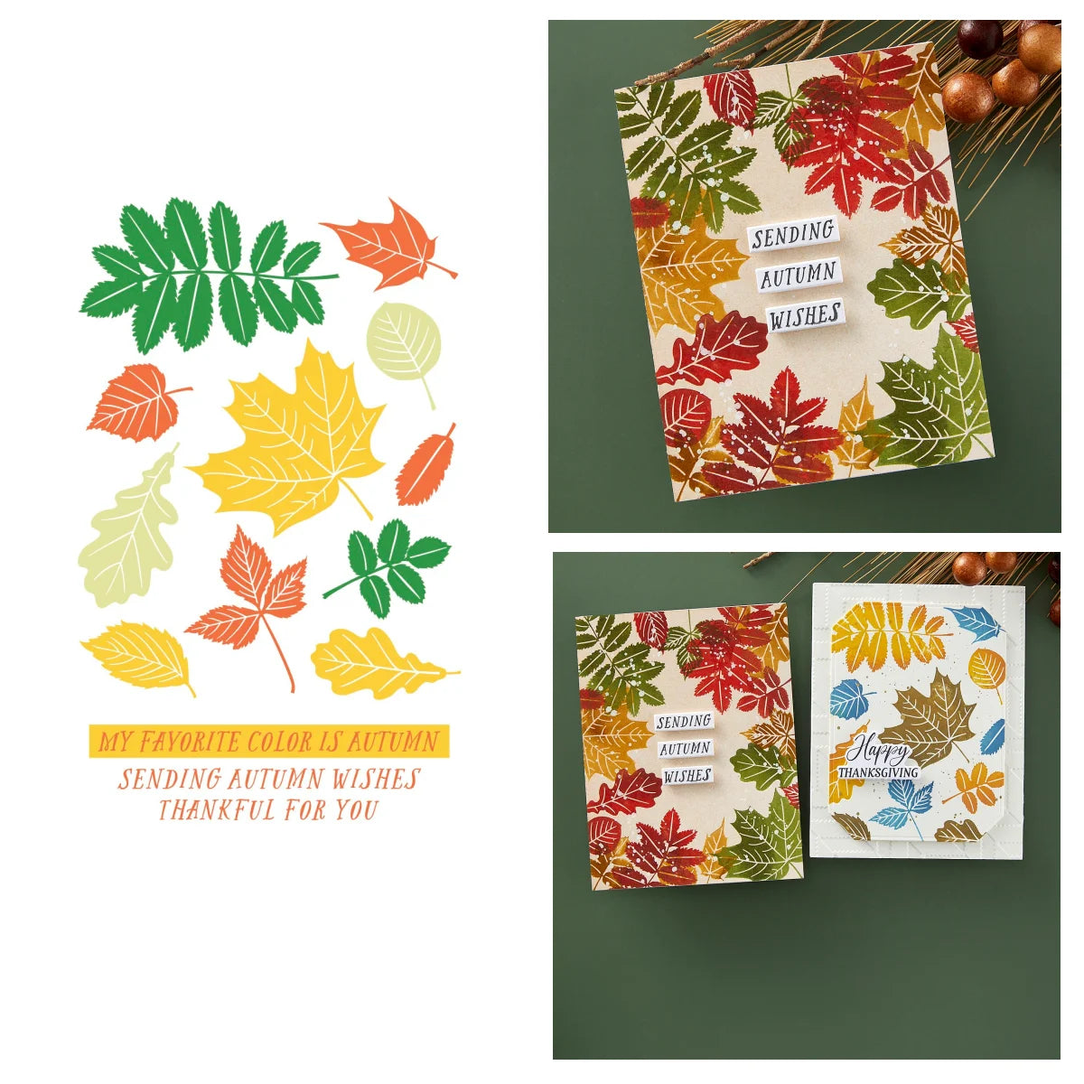 New Pumpkin ghost Acres Metal Cutting Dies Clear Stamps Gilded Weave Hot Foil Stencil Wax for DIY Making Card Craft Autumn 2025