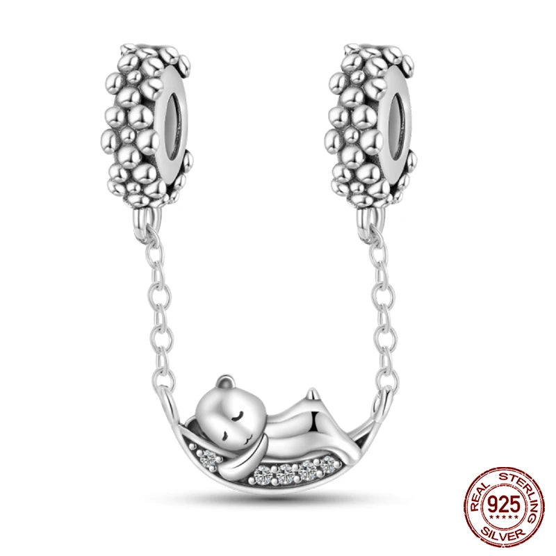 925 Silver Fashion Camera Coffee Cup Flower Charms Beads Fit Qikaola 925 Original Bracelet DIY Birthday Jewelry Making For Women