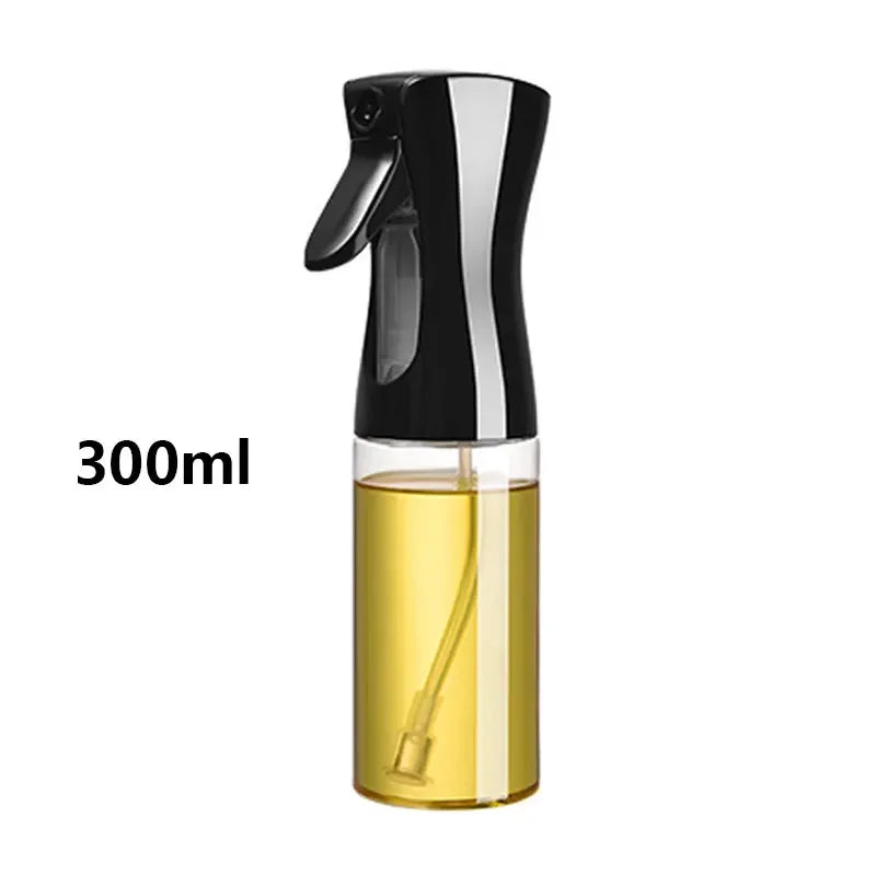 200/300/500ml Oil Spray Bottle BBQ Cooking Olive Oil Sprayer Plastic Baking Oil Spray Empty Bottle Vinegar Bottle Or  Oil brush