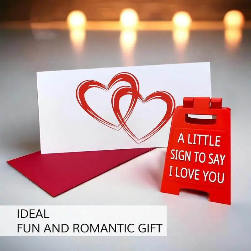 A Little Sign To Say I Love You Couple Sign Plaques I Love You Small Sign Ornaments Romantic Home Decor Cute Love Language Sign