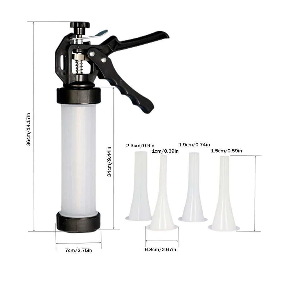 Handheld Manual Meat Making Mincer Grinder Cooking Tools Portable Noodles Sausage Stuffer Filler Hand Crank Accessories Kitchen