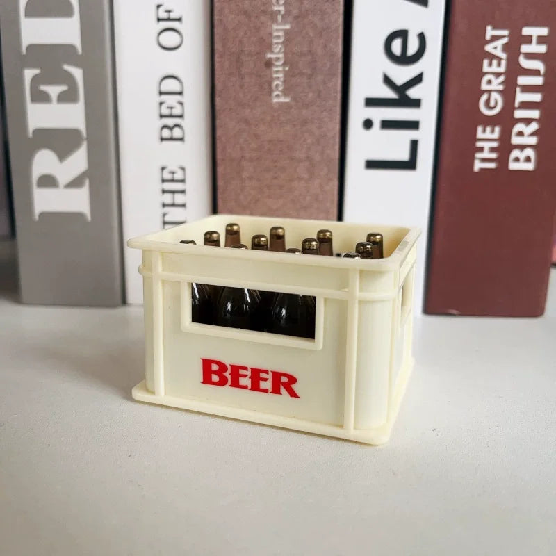 Multifunctional Beer Opener Fridge Magnet New Creative Simulation Beer Box Magnetic Opener High-Value Bottle Opener