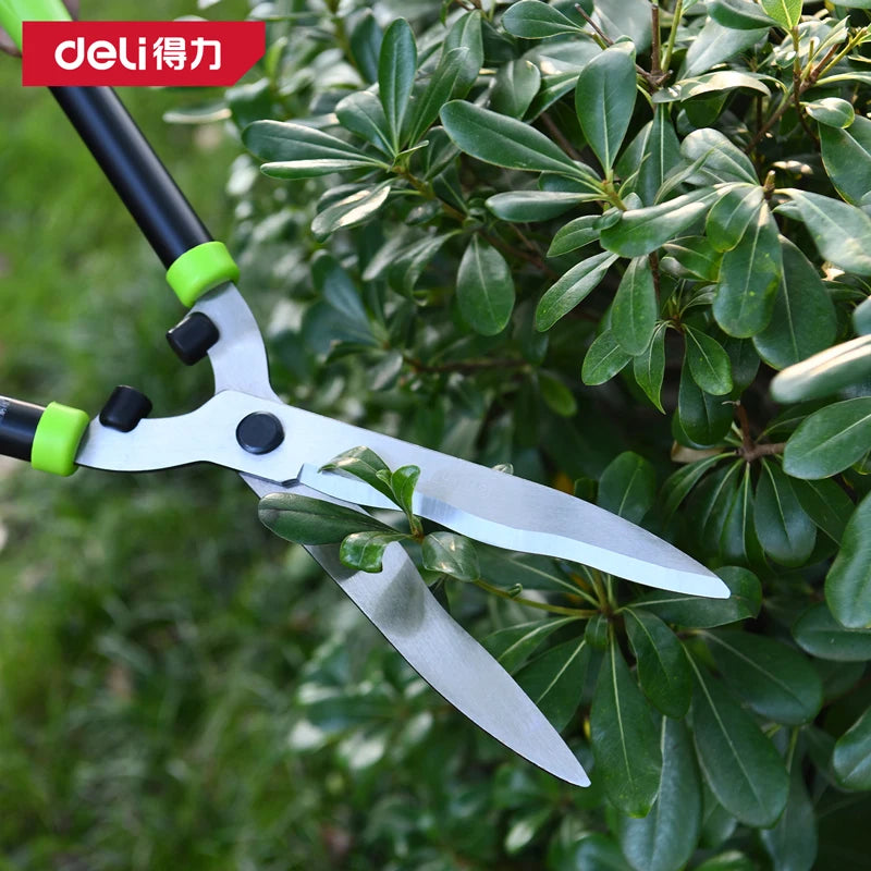 Deli Garden Tools Gardening Scissors Flower Pruner Garden Shears Lawn Special Hedge Shears Pruning Branches for Plant Cutter