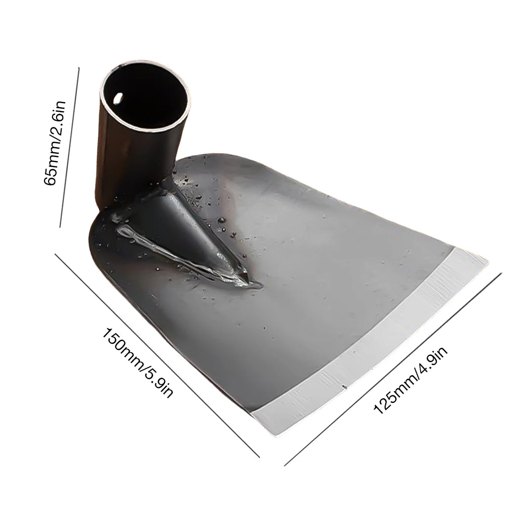 Garden Hoe for Digging Soil Agricultural Hoe Forging Weeding Small Hoe for Planting Vegetables Flowers Outdoor Farming Tools