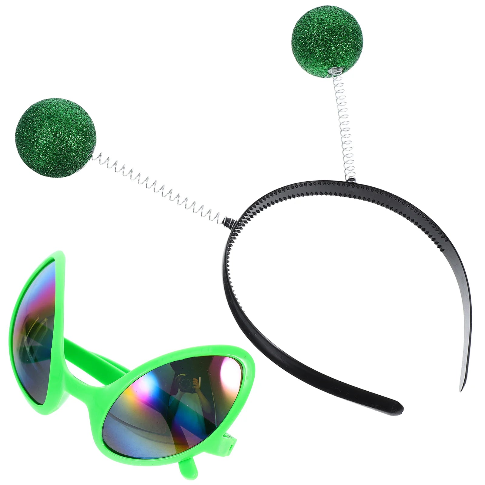 1 set Funny Accessories Costume for Antenna Headband Band Party Halloween Decorations Women Photo Prop