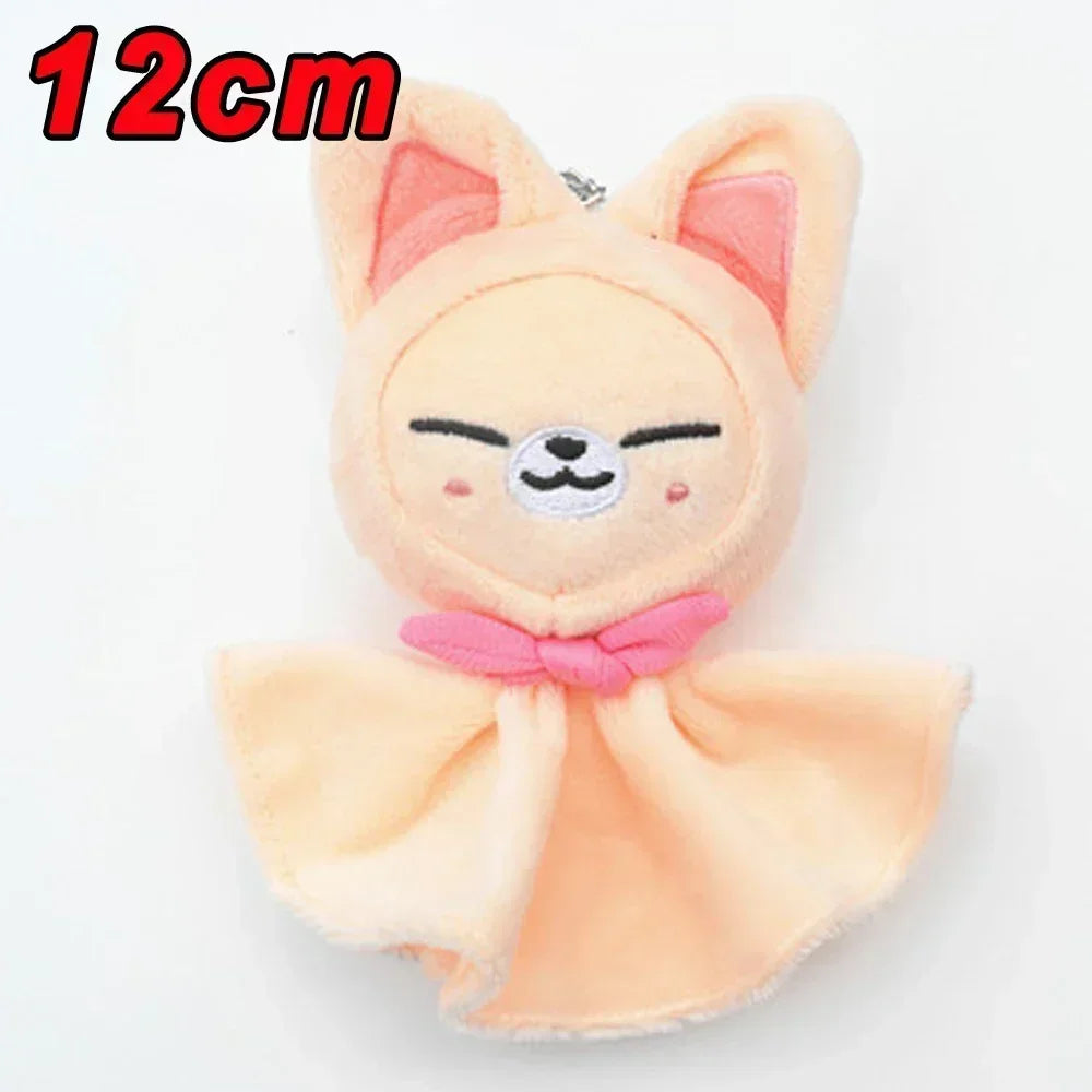 Kpop SKZOO Pencil Case Plush Stay Kids Keychain Plush Kpop Plush Toy Seoul FM Week Cloak Doll Magic School Kid Fan Birthday Gift